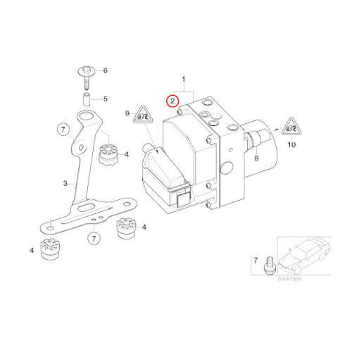 ABSモジュールユニットが故障するとオートマに異常が出る ABSモジュールユニットが故障するとオートマに異常が出る